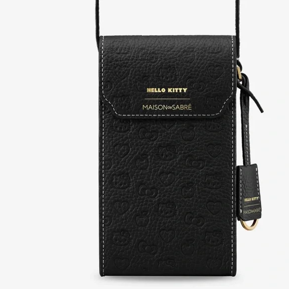 Hello Kitty Black Crossbody Bag - Picture 1 of 9